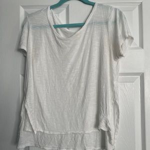 Tresics white T-shirt: Size large